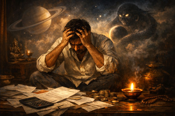Stuck in a Debt Trap? Know What Astrology Says About the Reason and Solution
